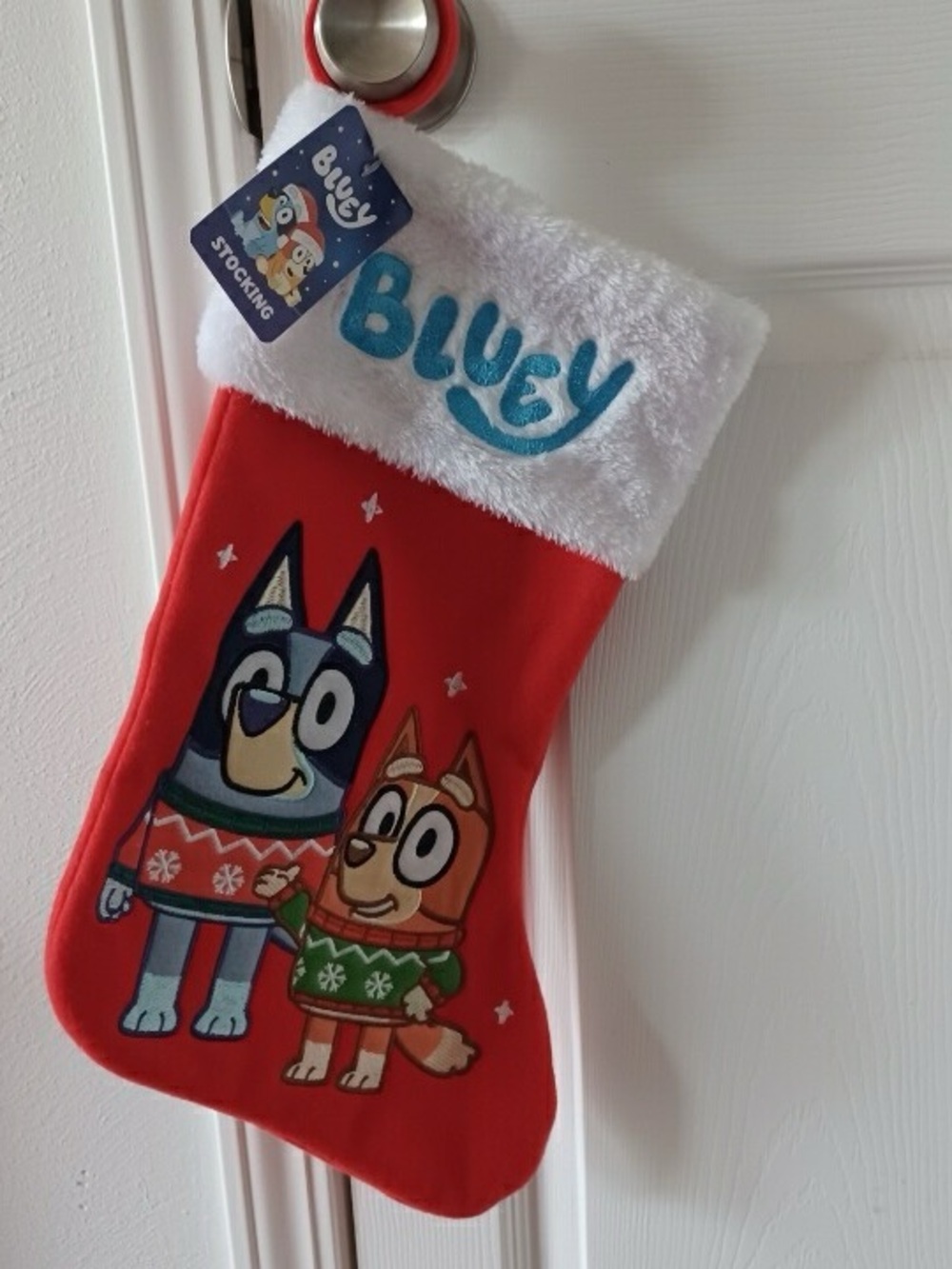 20” Bluey holiday stocking